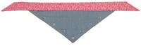 MuttNation Denim/Pink Bandana With Rhinestones